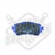 Pastillas de freno GTX Heavy Duty codigo 1240 S