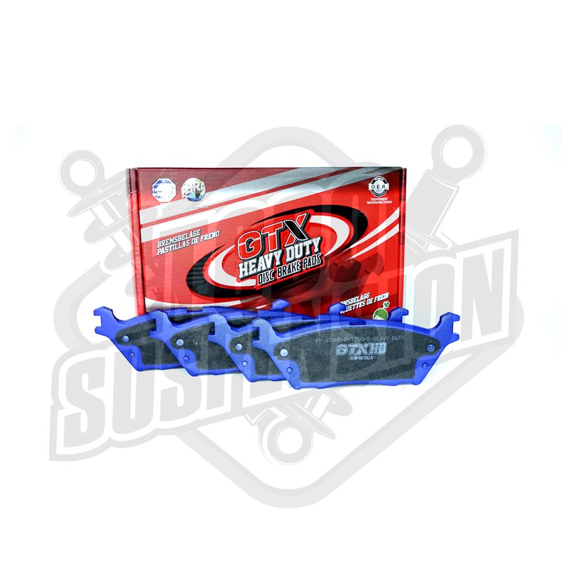 Pastillas de freno GTX Heavy Duty codigo 1396 S