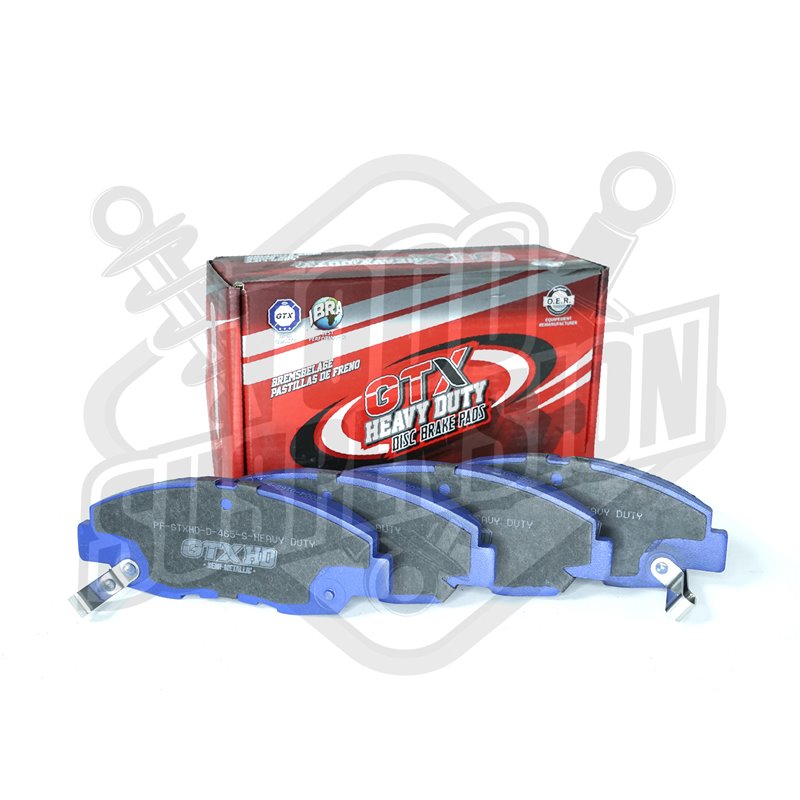 Pastillas de freno GTX Heavy Duty codigo 168 S