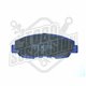Pastillas de freno GTX Heavy Duty codigo 168 S