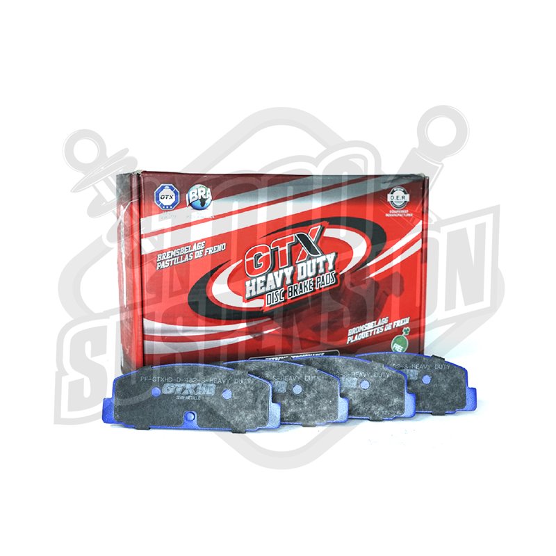 Pastillas de freno GTX Heavy Duty codigo 537 S