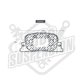 Pastillas de freno GTX Heavy Duty codigo 1042 S