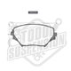 Pastillas de freno GTX Heavy Duty codigo 686 S