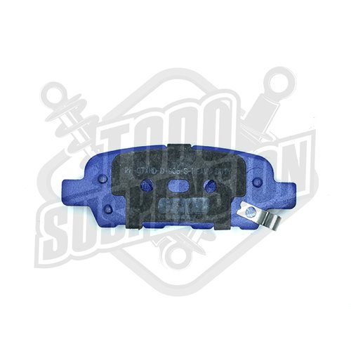 Pastillas de freno GTX Heavy Duty codigo 598 S