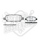 Pastillas de freno GTX Heavy Duty codigo 598 S
