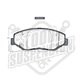 Pastillas de freno GTX Heavy Duty codigo 626 S