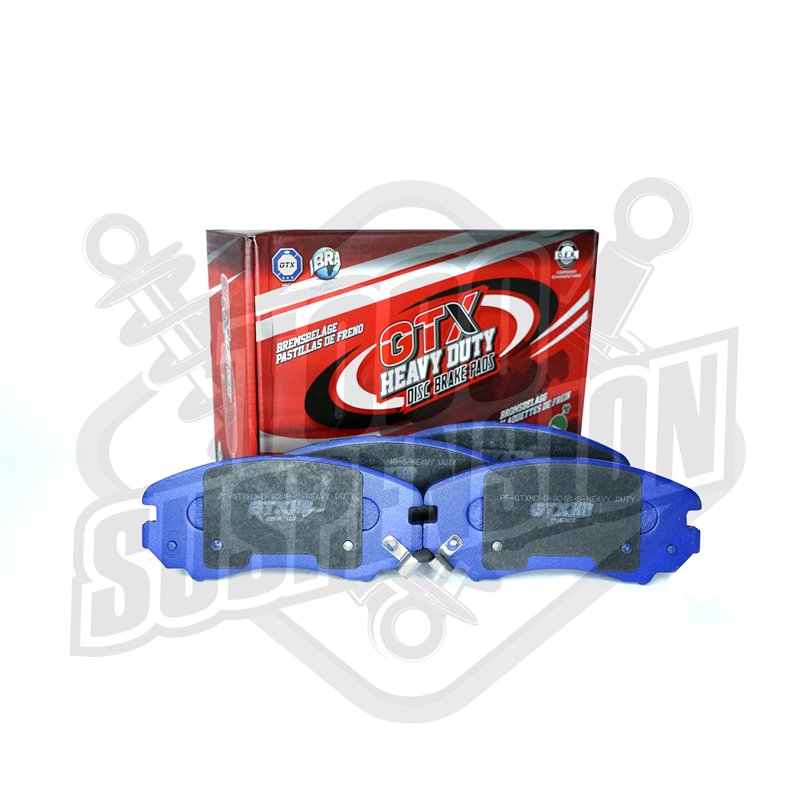 Pastillas de freno GTX Heavy Duty codigo 1039 S