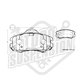 Pastillas de freno GTX Heavy Duty codigo 1039 S