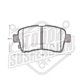 Pastillas de freno GTX Heavy Duty codigo 674 S