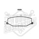 Pastillas de freno GTX Heavy Duty codigo 343 S