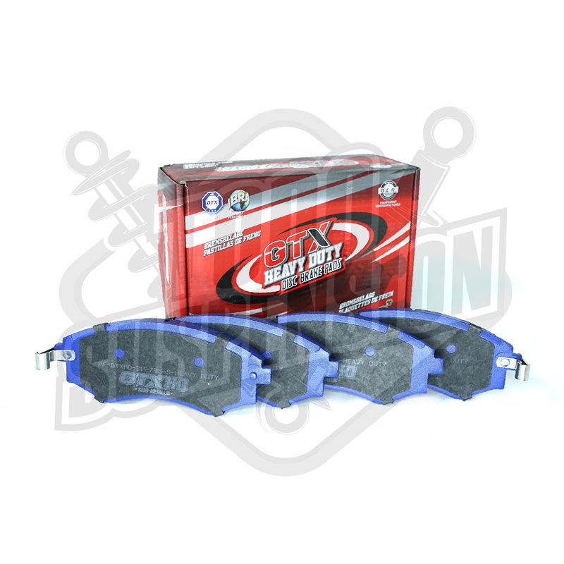 Pastillas de freno GTX Heavy Duty codigo 186 S
