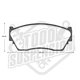 Pastillas de freno GTX Heavy Duty codigo 270 S