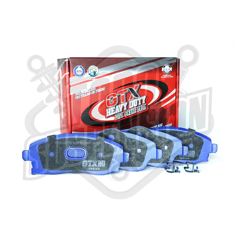 Pastillas de freno GTX Heavy Duty codigo 655 S