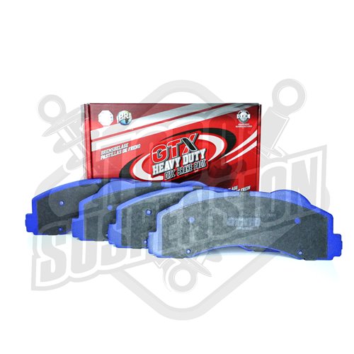 Pastillas de freno GTX Heavy Duty codigo 1395 S