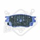 Pastillas de freno GTX Heavy Duty codigo 818 S