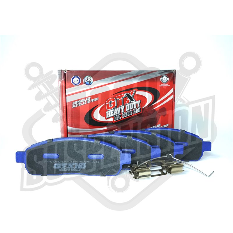 Pastillas de freno GTX Heavy Duty codigo 843 S