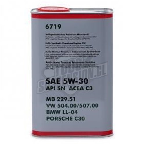 VOLKSWAGEN 5W30 FULL SINTETICO ACEA C3 1L