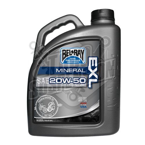 EXL Mineral 4T 20W50 4 Lt